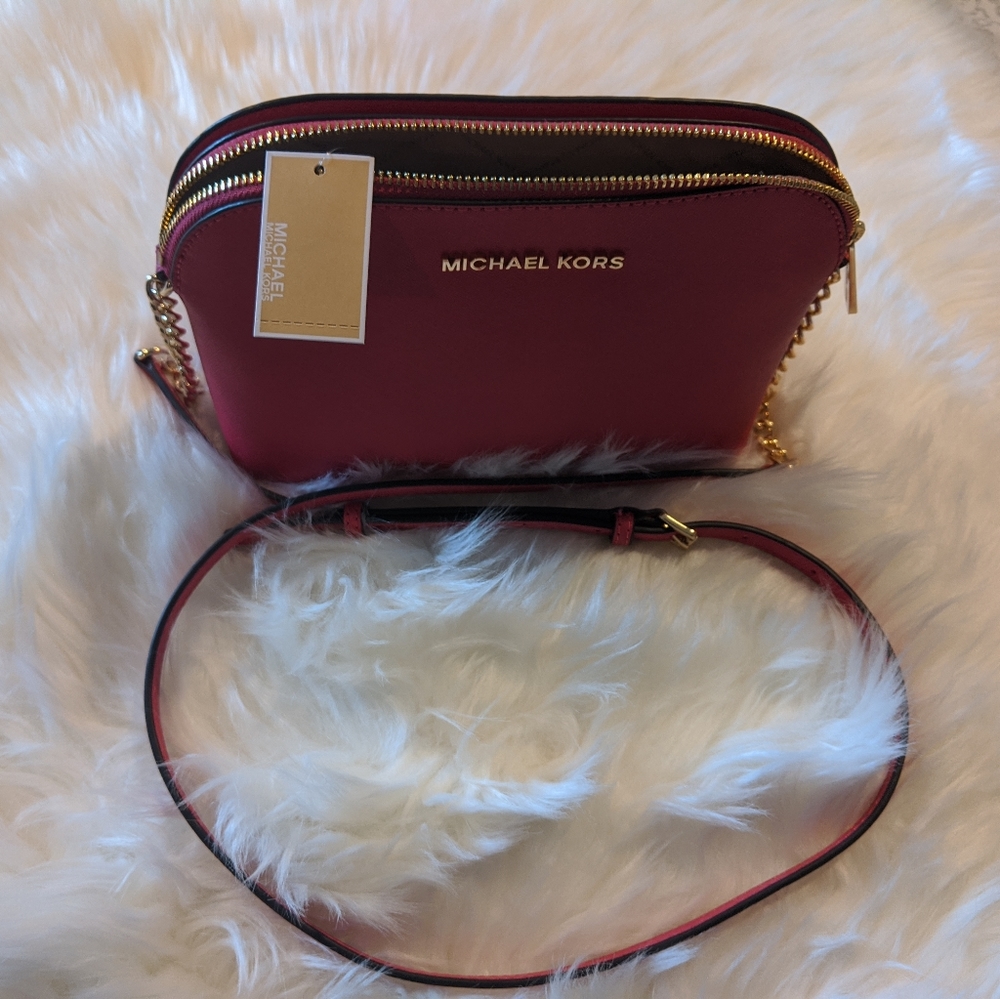 Michael Kors Large Dome crossbody Leather